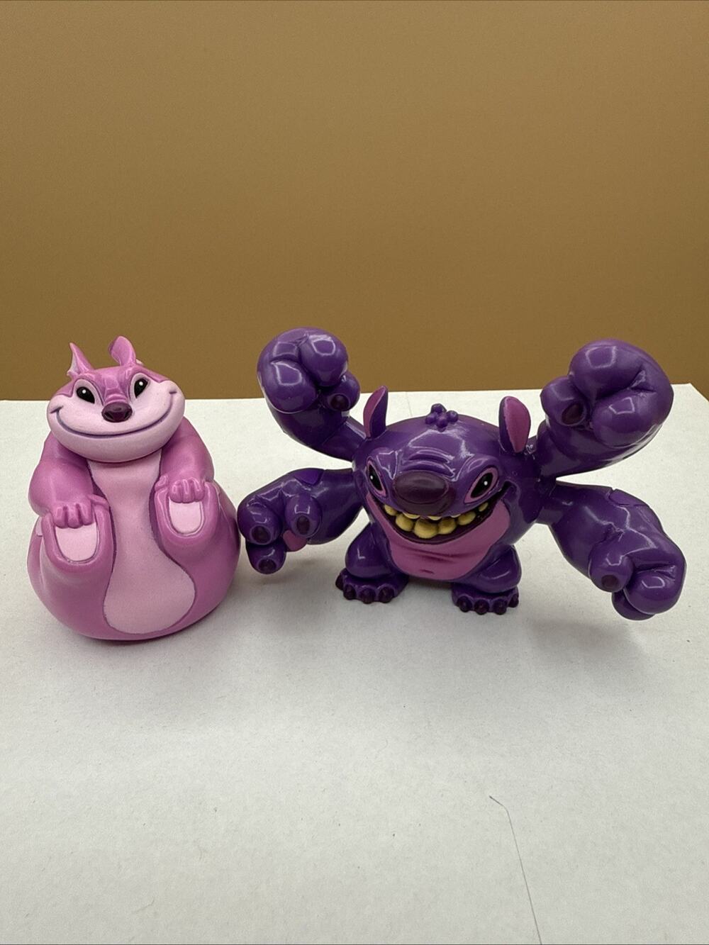 Lilo and Stitch Cousin Figure Lot Cannonball and Kicks Vintage